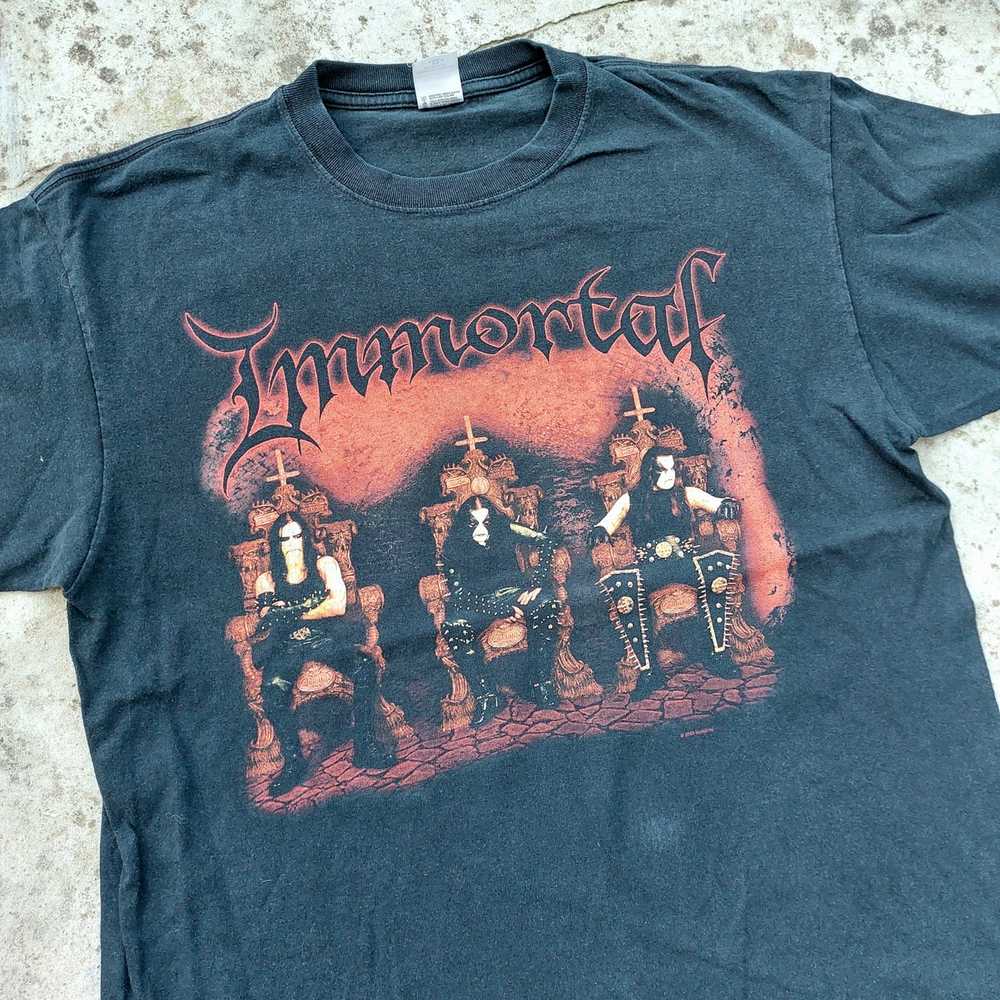 Band Tees × Rock T Shirt × Vintage immortal demon… - image 2