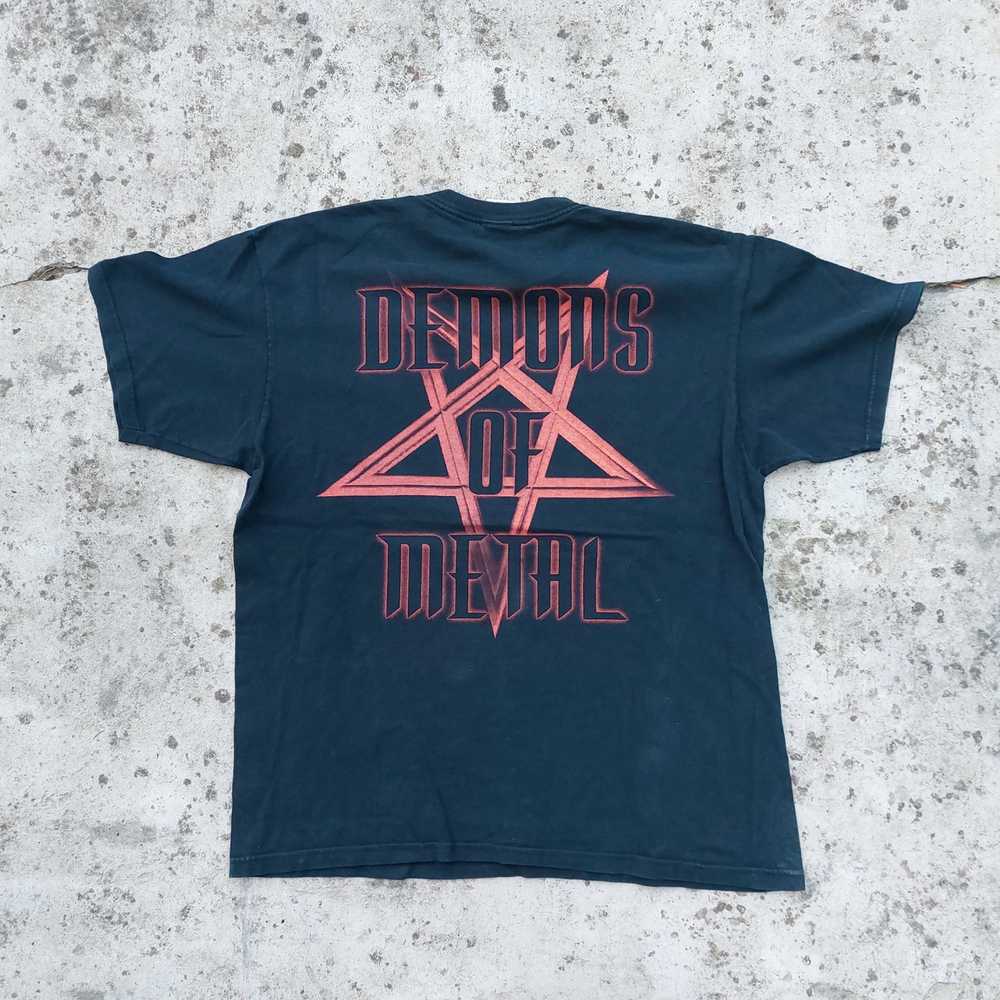Band Tees × Rock T Shirt × Vintage immortal demon… - image 5