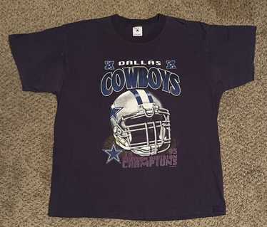 Vtg Dallas Cowboys Jersey Football Deion Sanders Champion Navy NFL 90s Mens  44