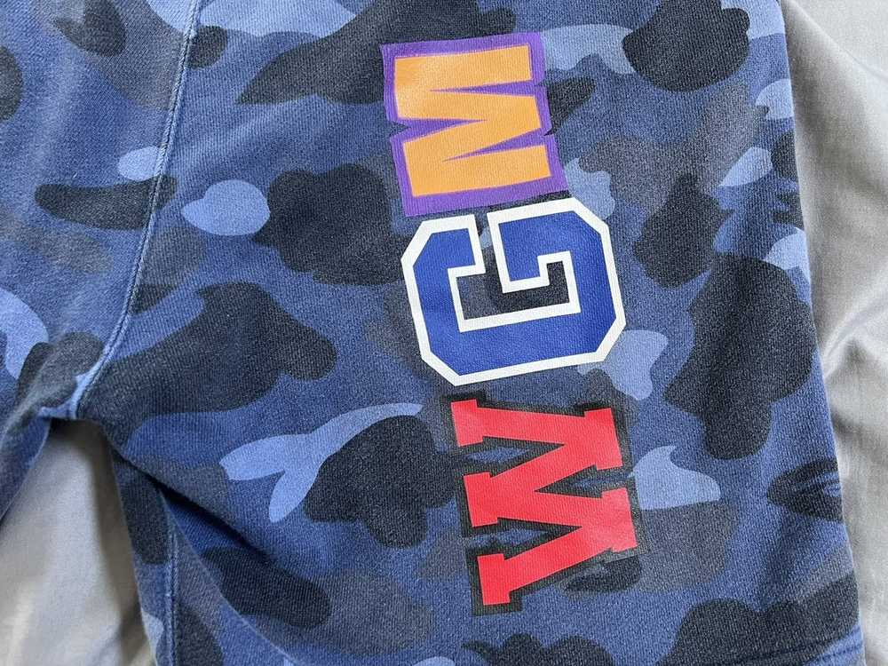 Bape Bape blue camo shark shorts - image 8