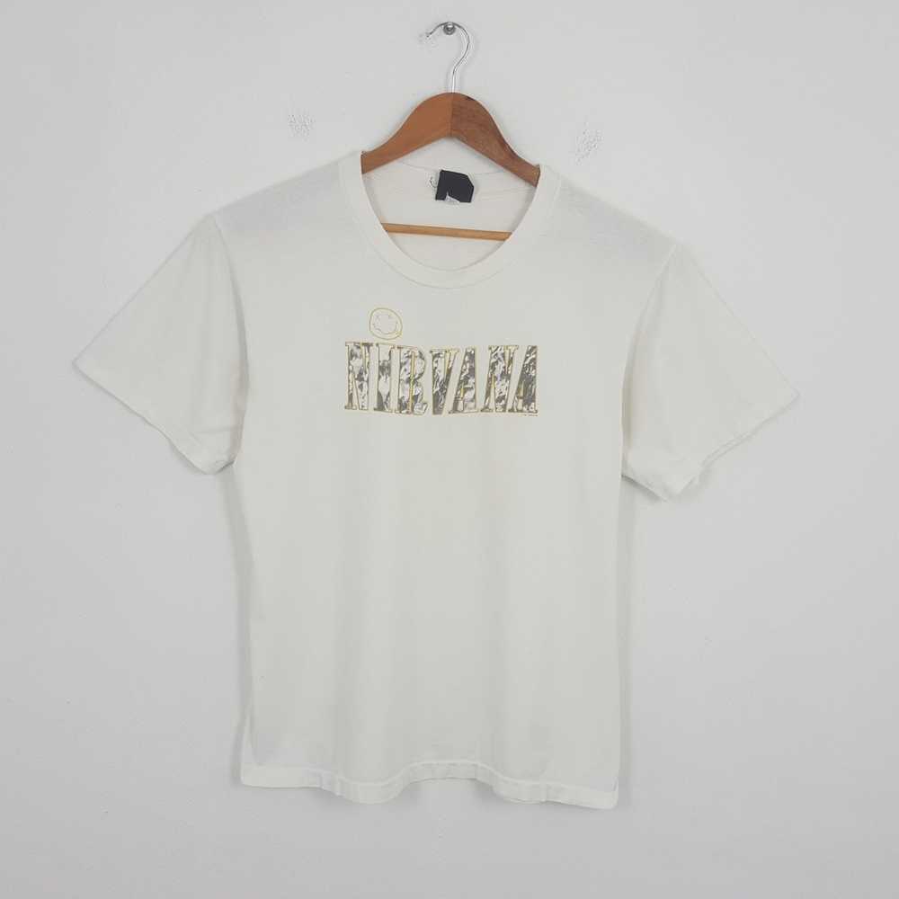Nirvana × Rock T Shirt × Vintage Vintage NIRVANA … - image 1