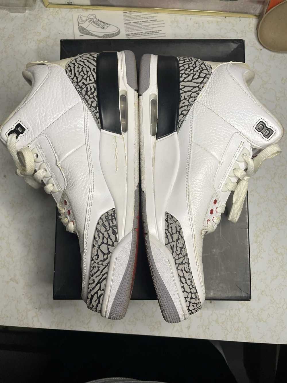 Jordan Brand Air Jordan 3 Retro 2011 White Cement… - image 2