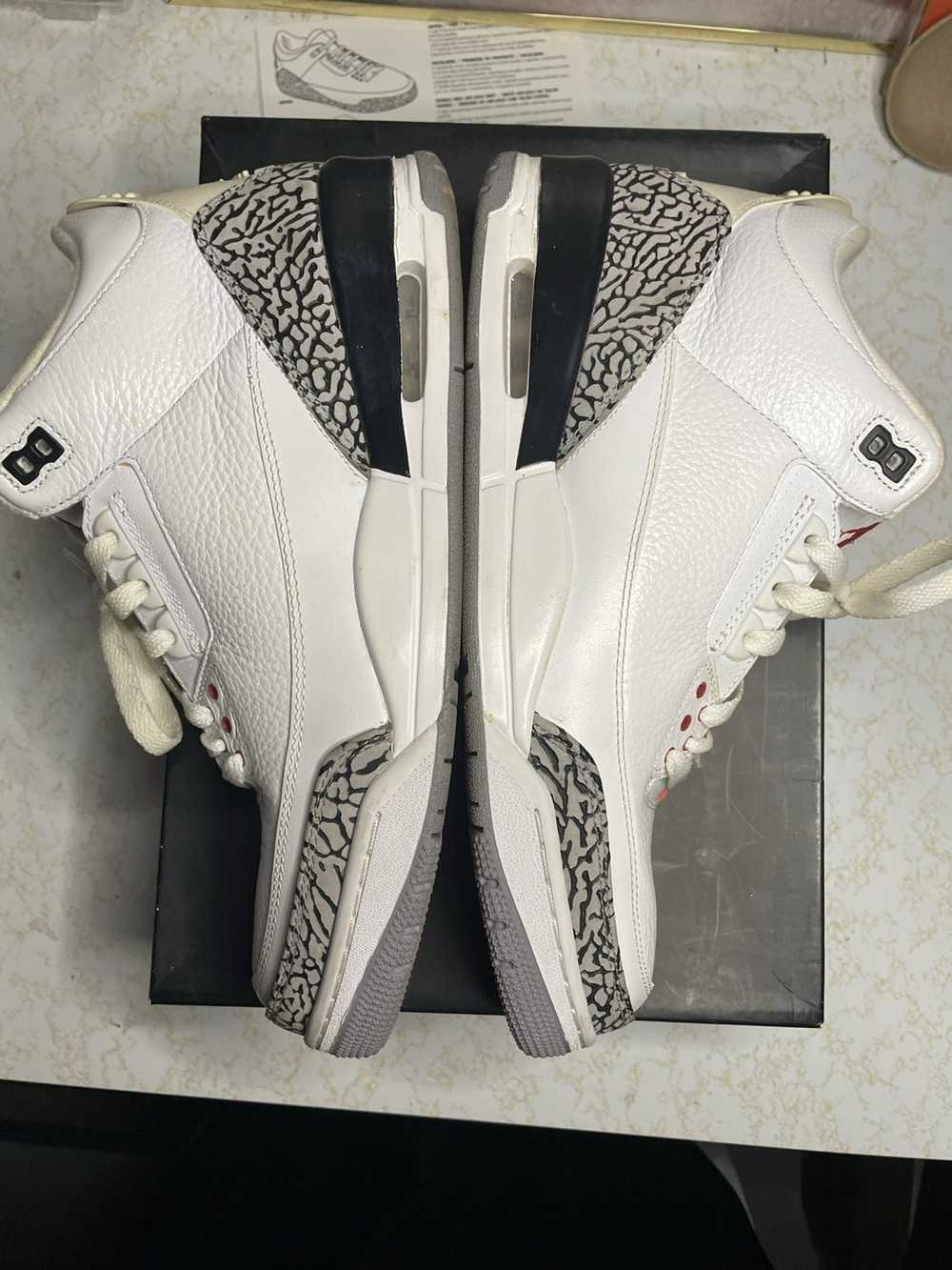 Jordan Brand Air Jordan 3 Retro 2011 White Cement… - image 3