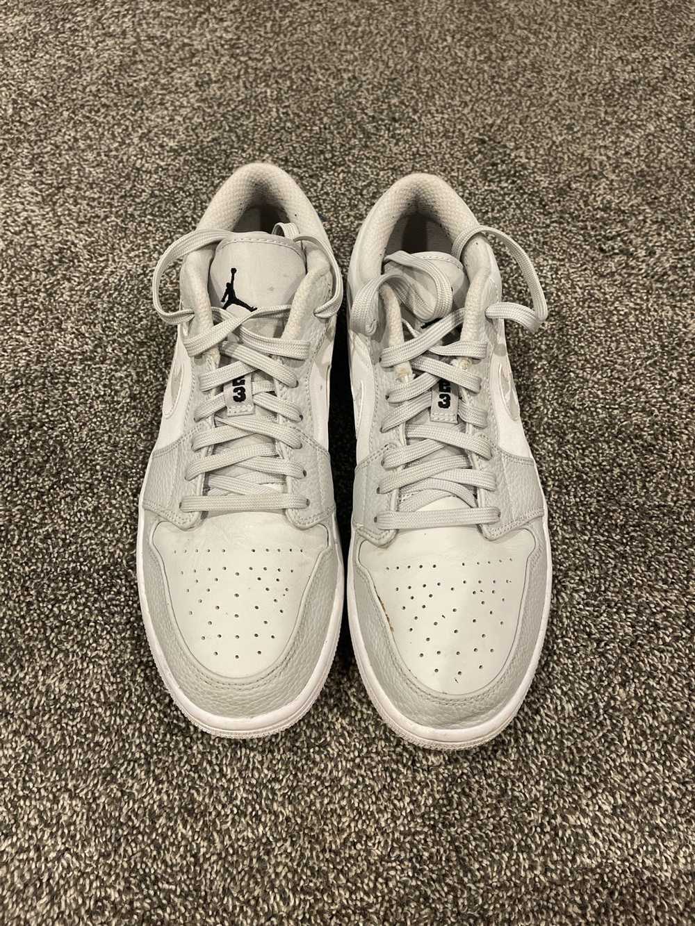 Jordan Brand × Nike White Camo Jordan 1 Low - image 3