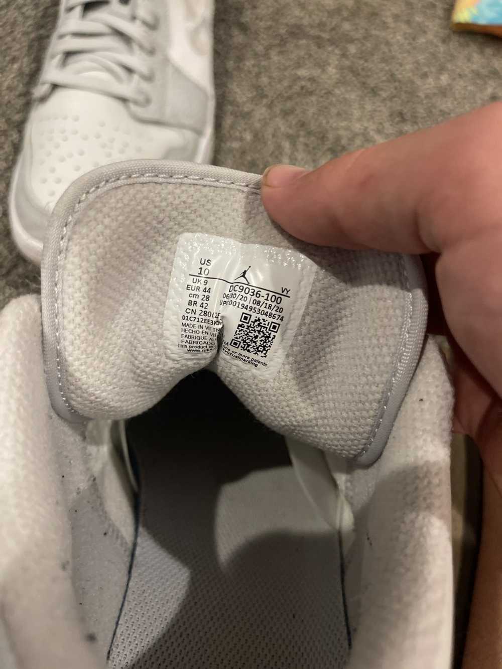 Jordan Brand × Nike White Camo Jordan 1 Low - image 6