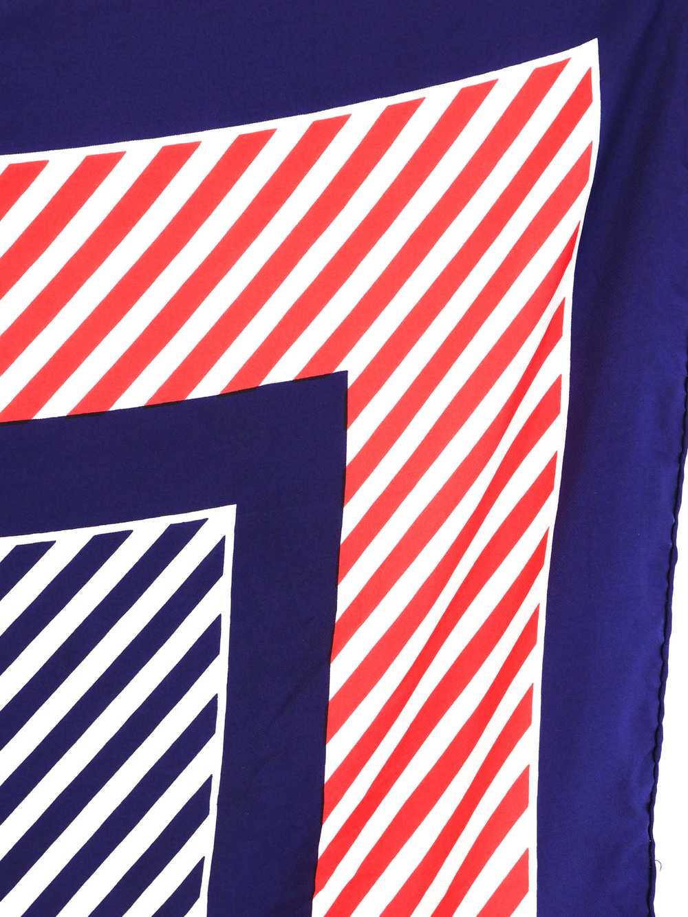 Yves Saint Laurent Striped Silk Scarf - image 3