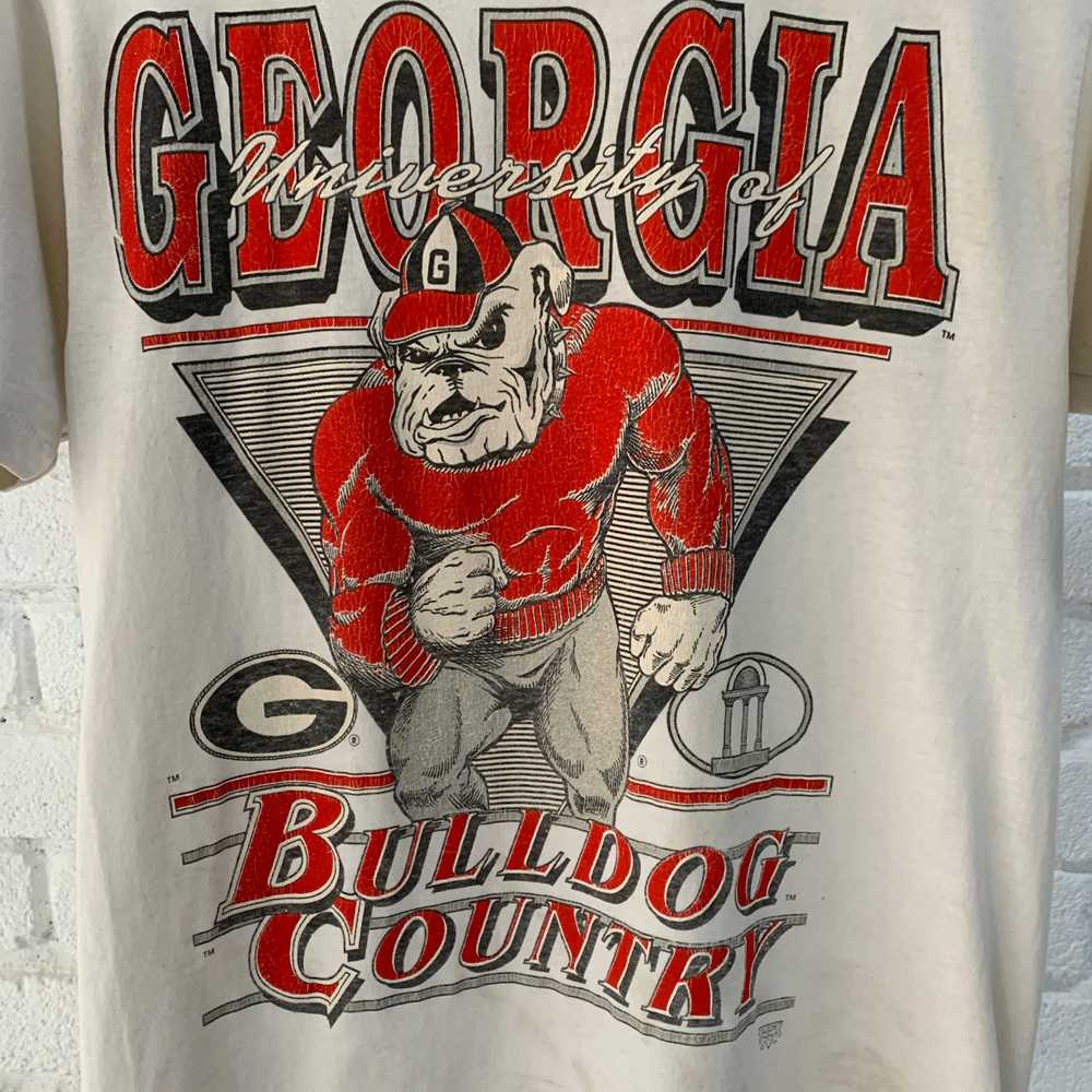 Vintage Georgia Bulldogs Football Tee - image 3