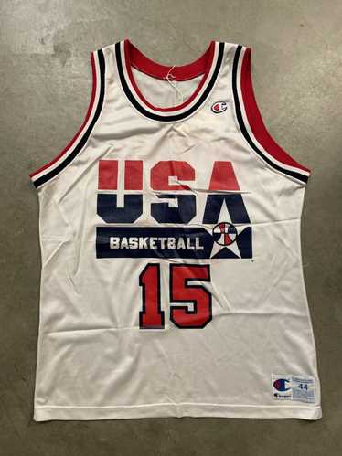 Vintage 90s USA Basketball Dream Team Derrick Coleman Champion 