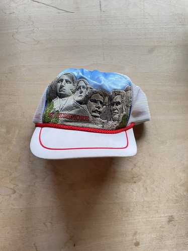 Vintage Vintage Mount Rushmore 3d trucker hat