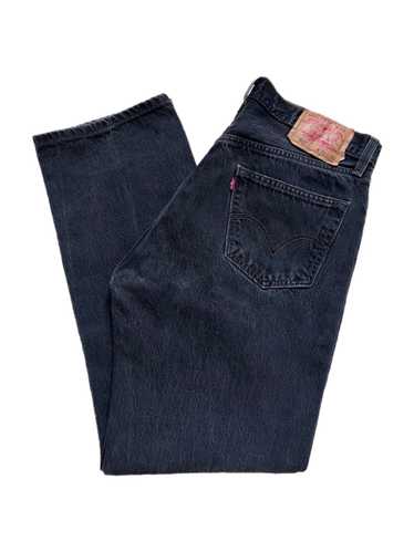 Levi's × Vintage Vintage 501 Black Denim Jeans - image 1