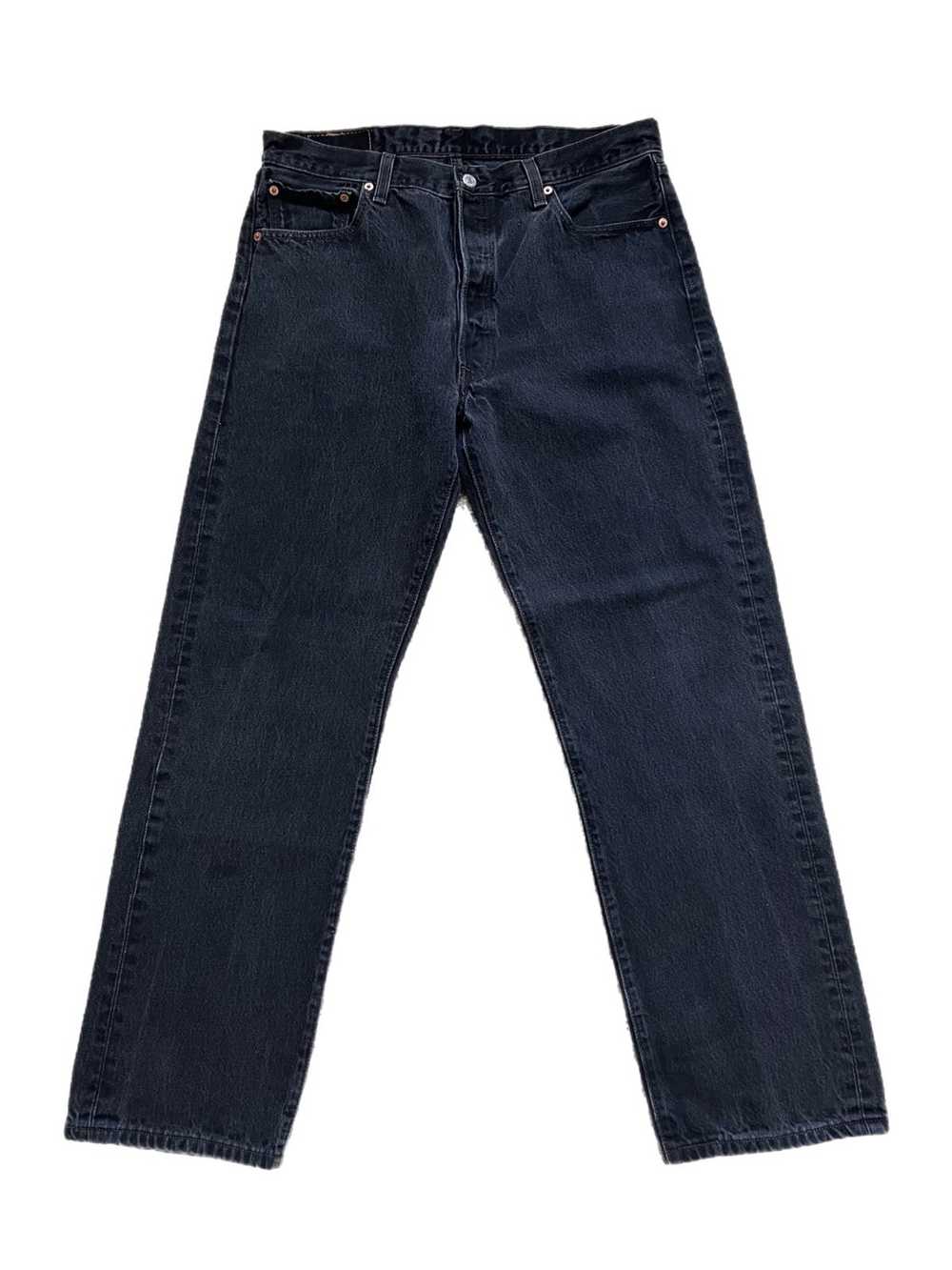 Levi's × Vintage Vintage 501 Black Denim Jeans - image 3