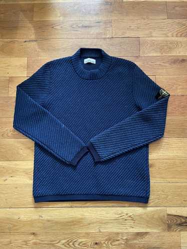Stone Island Stone Island Navy Knitwear Sweater