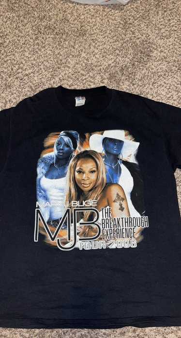 Delta Vintage Mary J Blige tshirt 2006 tour