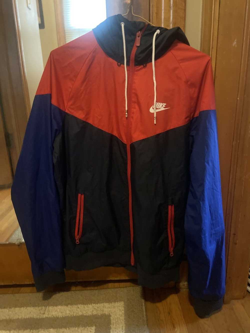 Nike Nike Red/Blue Windbreaker - image 1