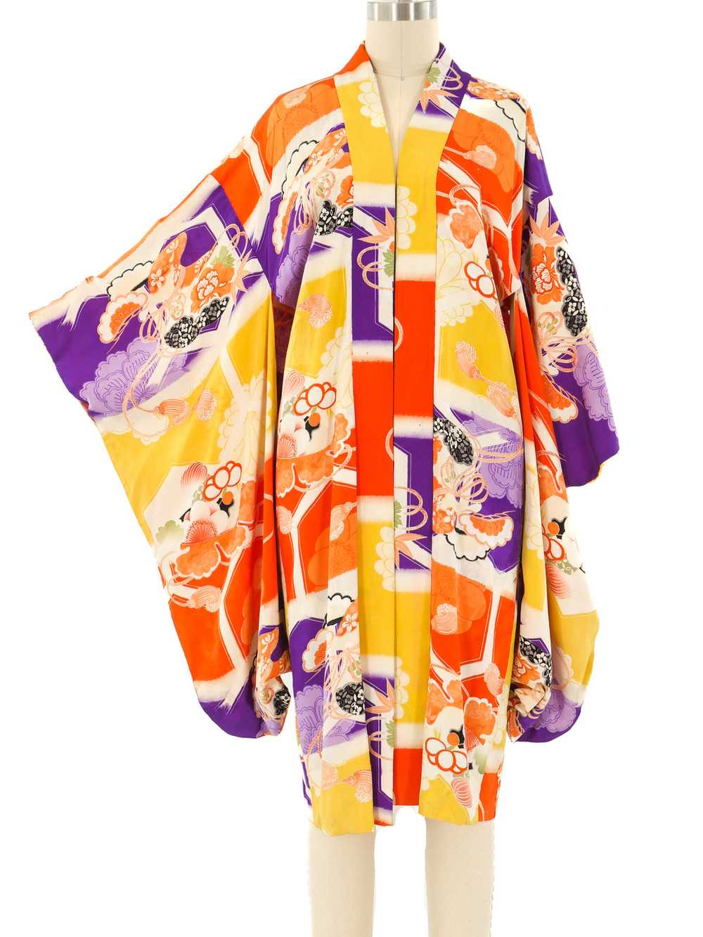 Multicolor Floral Kimono - image 1