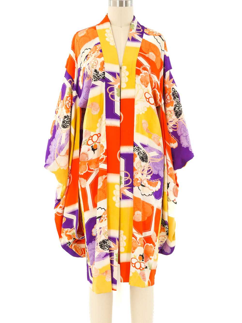 Multicolor Floral Kimono - image 3