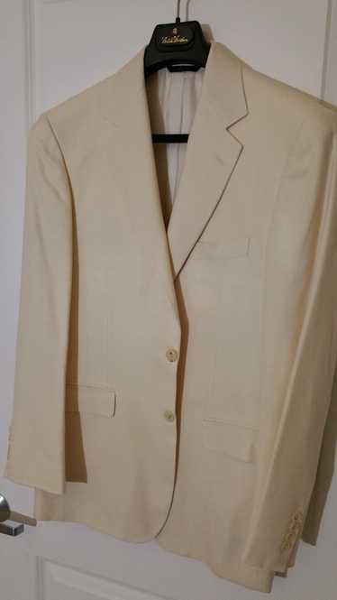 Brooks Brothers Brooks Brothers Silk/Linen Ivory B