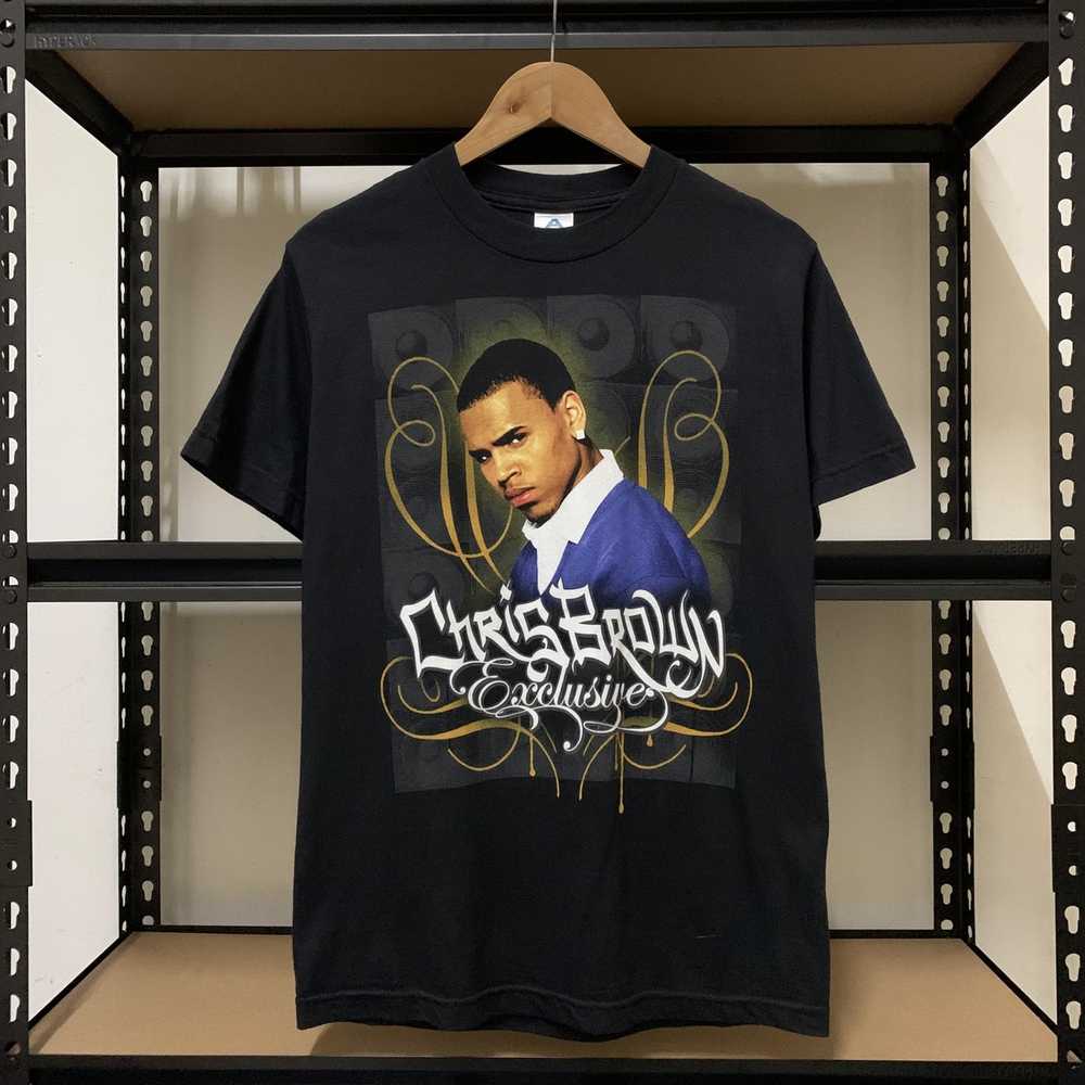 Tour Tee × Vintage Chris Brown T Shirt Gem 8357