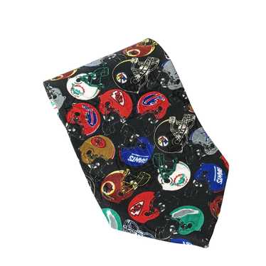 Surrey Mens Novelty Neck Tie Necktie NFL Football Helmets NFC Team Logos  VINTAGE