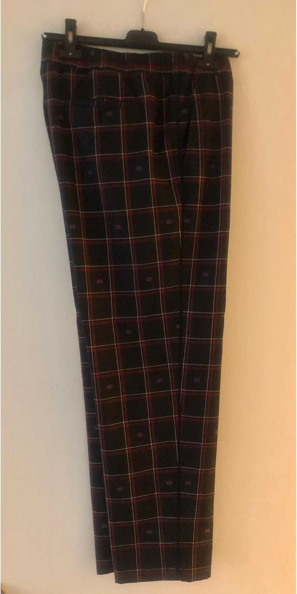 Gucci GG check jogging trousers - image 3