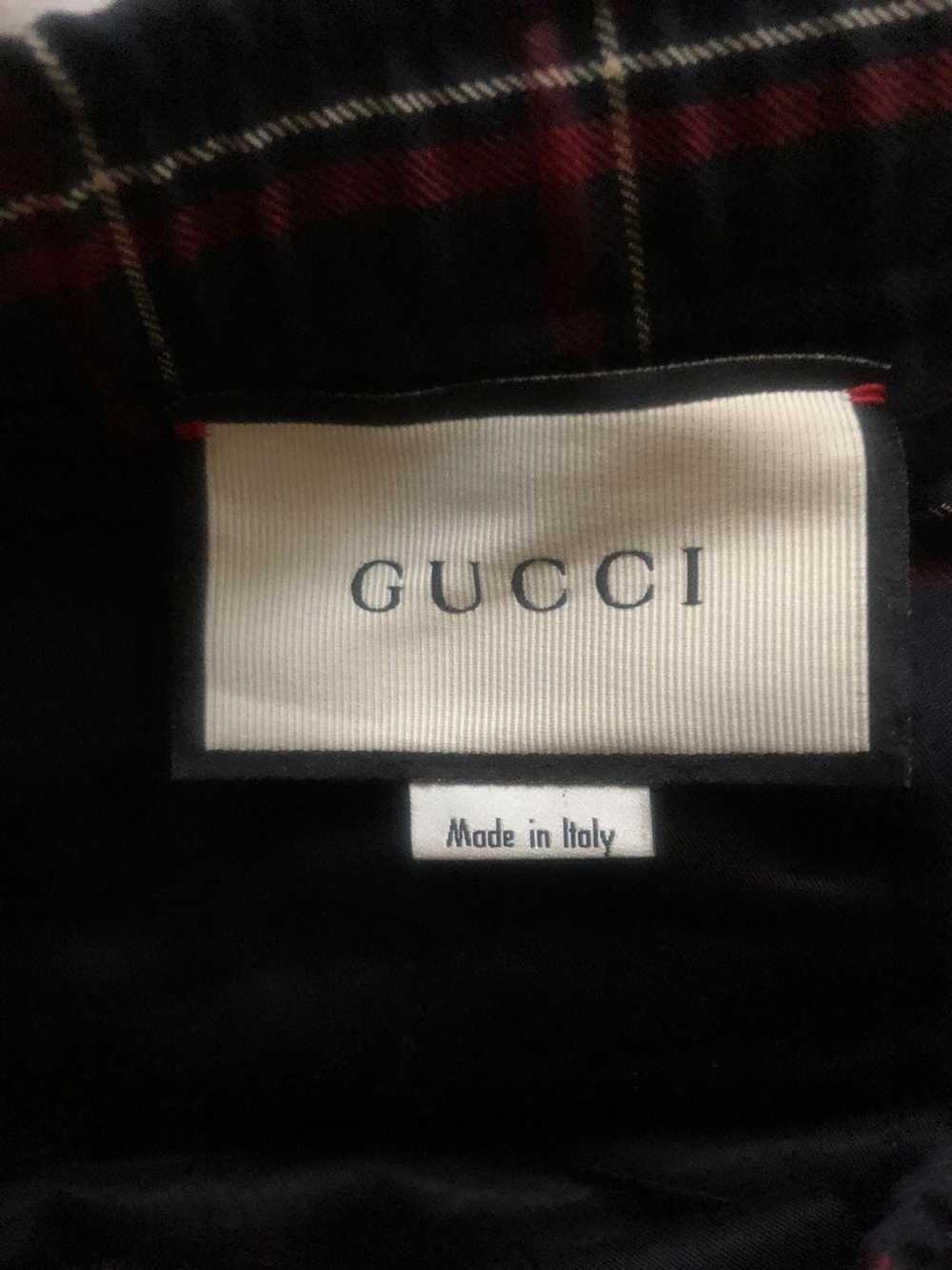 Gucci GG check jogging trousers - image 5