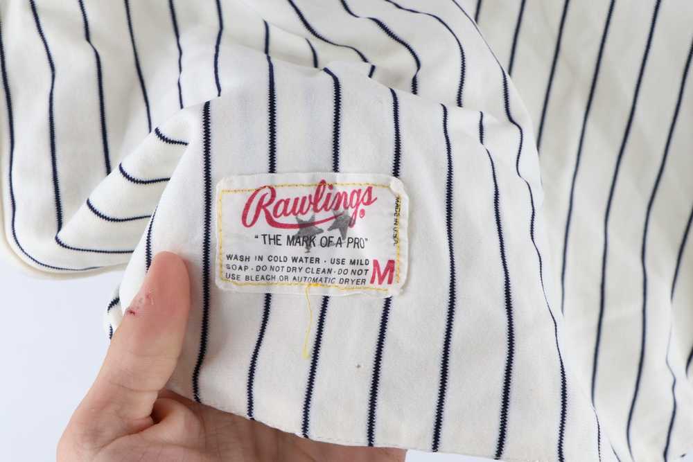 Vintage Vintage 70s Rawlings Pinstriped Sleeve Ba… - image 5