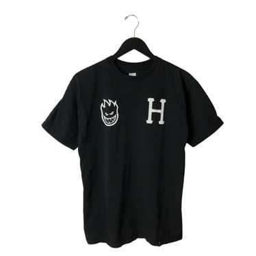 Huf Thrasher Vintage Baseball Short Sleeve T-Shirt Grey