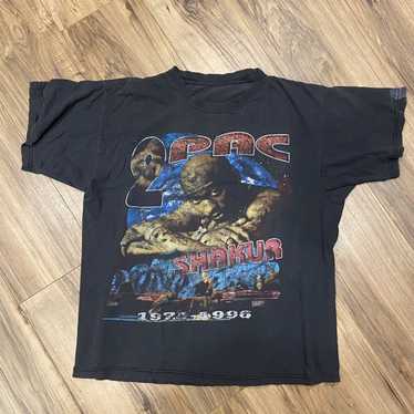 BOOTLEG RAP TEE SHIRT 2PAC TUPAC LIVE DIE BYTHE GUN SIZE XL SINGLE STI –  Vintage rare usa