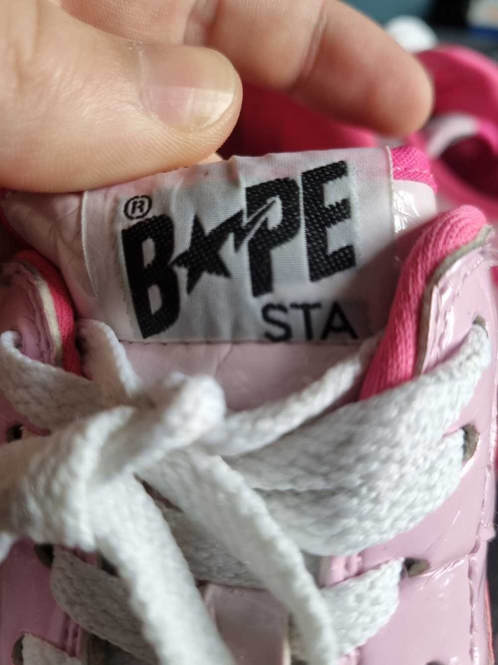 Bape A BATHING APE KAWS BAPESTA PINK FS-029 - image 6