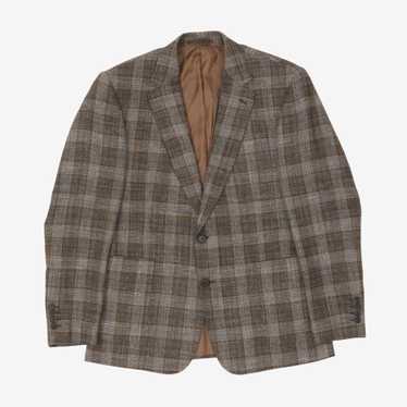 Gieves & Hawkes Wool Check Blazer - image 1