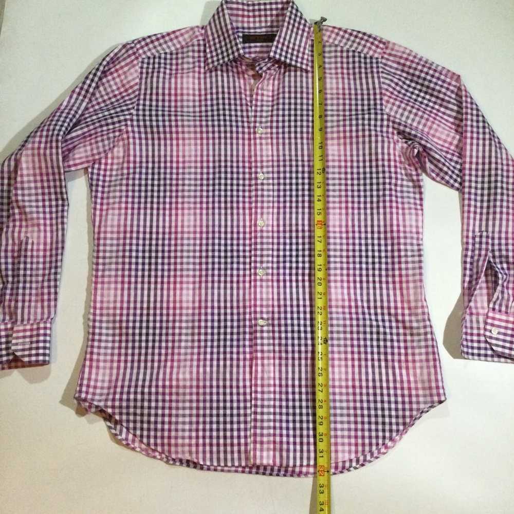 Etro Etro Mens Size L Button Up Long Sleeve Caree… - image 9