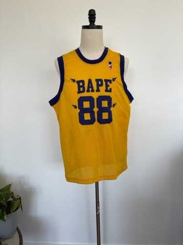 Bape Bape X Lakers Colorway Jersey Size L