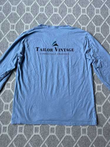 Streetwear Tailor Vintage Light Blue Long Sleeve