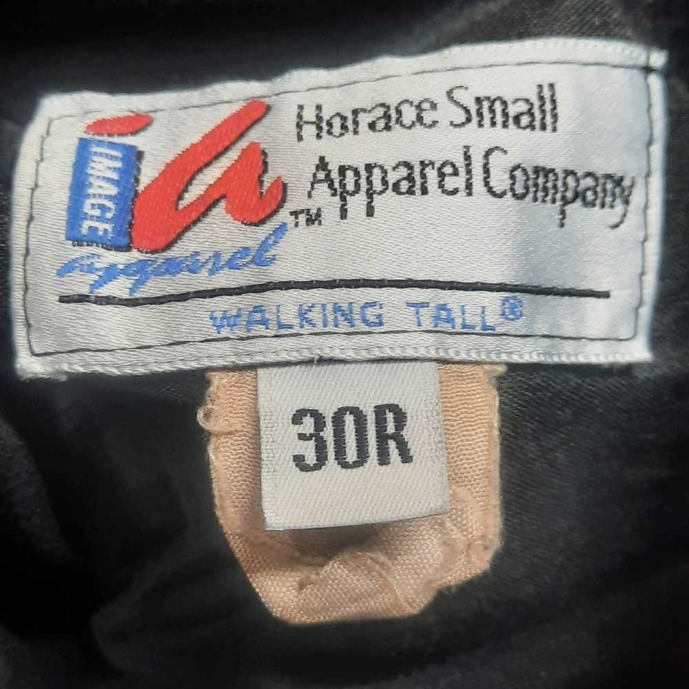 Horace Vtg Horace Sm Apparel Co Black 8pocket Car… - image 1