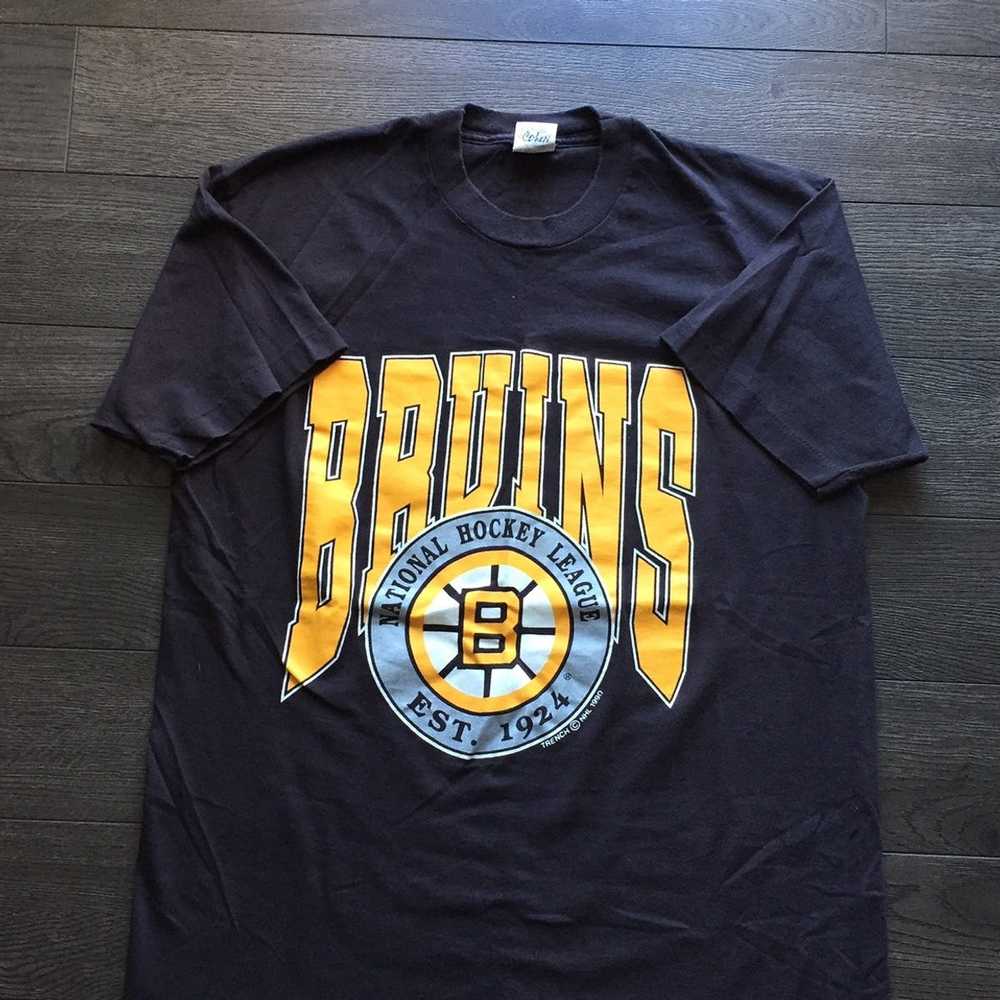 Vintage Boston Bruins Hockey Sweatshirt M - Black – ENDKICKS