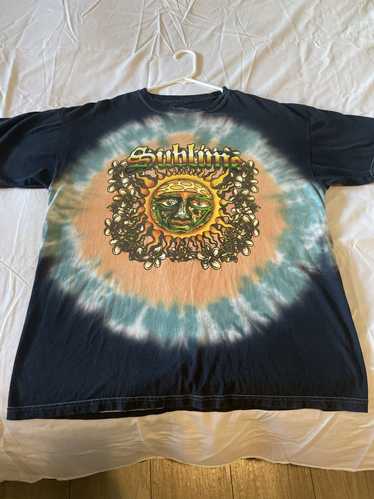 Sublime Graphic Tee Vintage Sublime Smoke 2 Joints Sun Rock T-Shirt - Ink  In Action