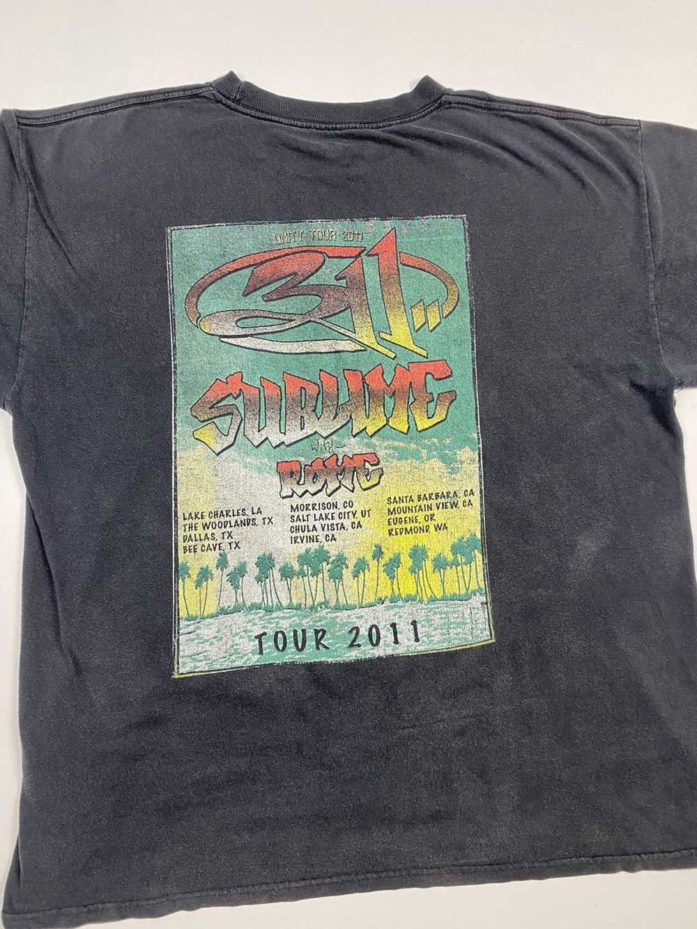Band Tees × Sublime 2011 Sublime With Rome Tour B… - image 5