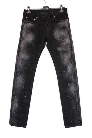 Dior Dior Homme Paint Splatter Japanese Denim