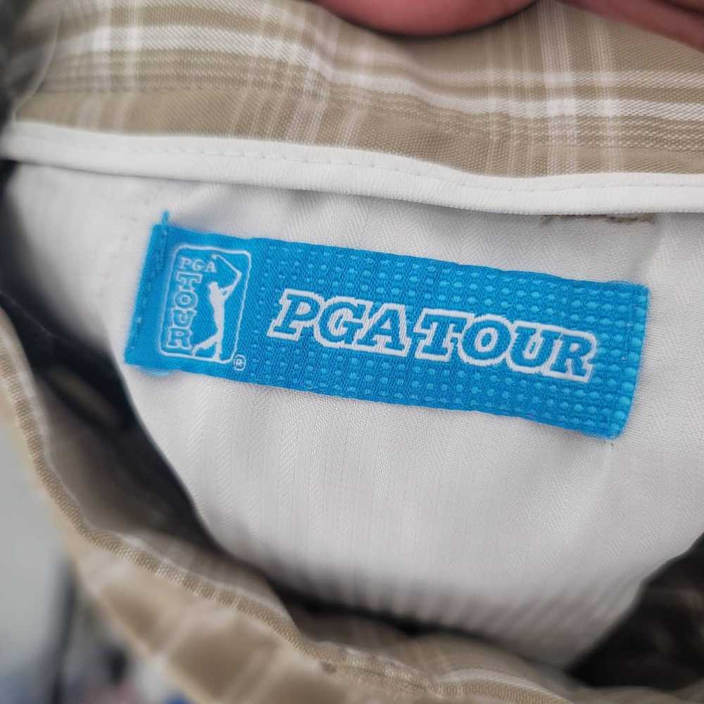 Pga Tour PGA Tour Men's Golf Shorts Size 34 Plaid - image 3