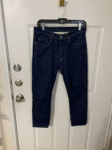 Acne Studios Button Fly Cropped denim jeans slim … - image 1