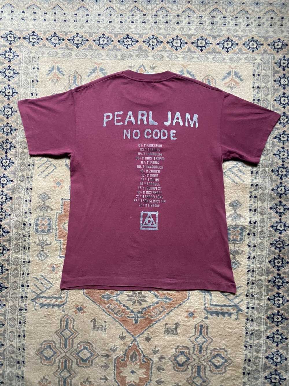 Rock T Shirt × Vintage 1996 Pearl Jam No Code - L - image 2