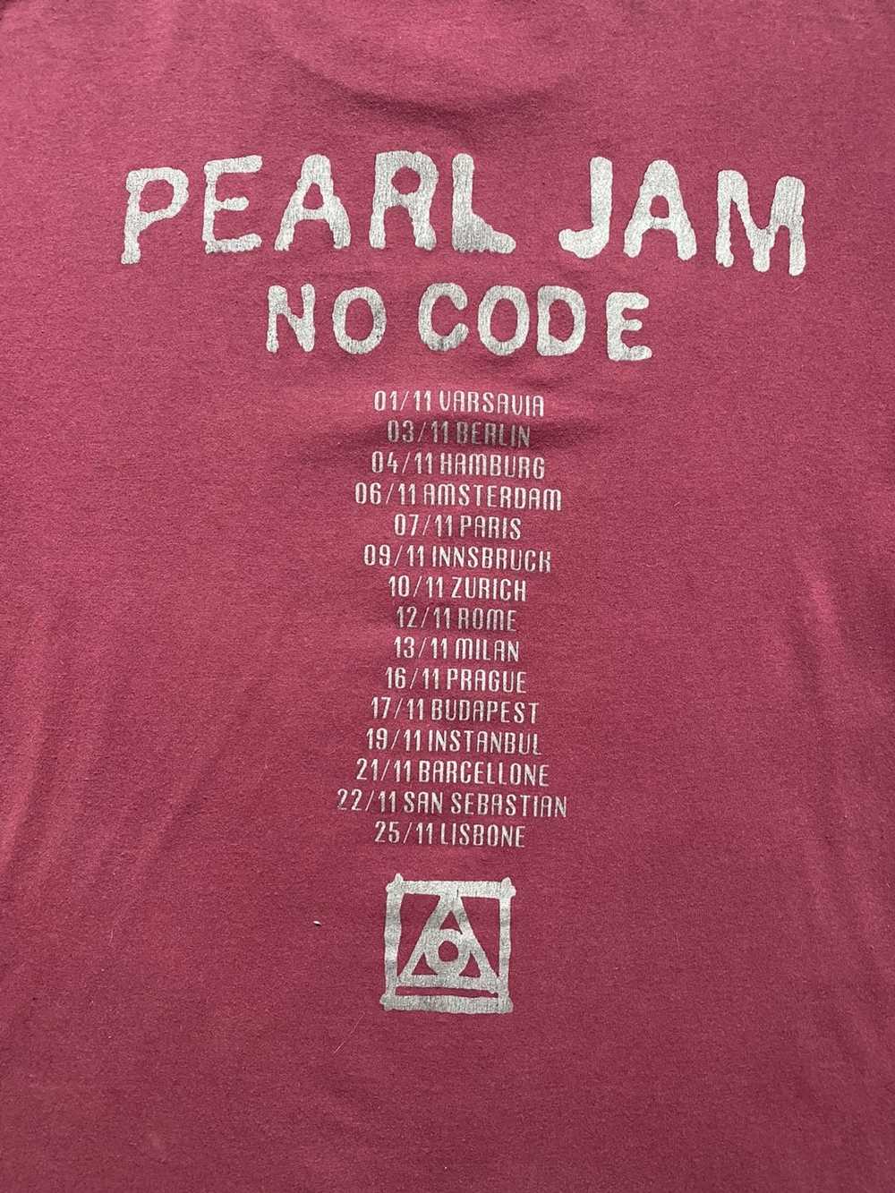 Rock T Shirt × Vintage 1996 Pearl Jam No Code - L - image 4