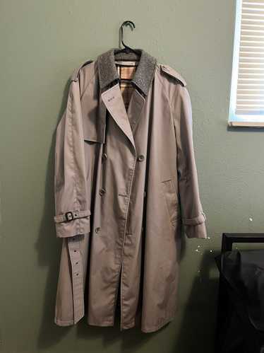 Burberry × Vintage Vintage gray Burberry long coat - image 1