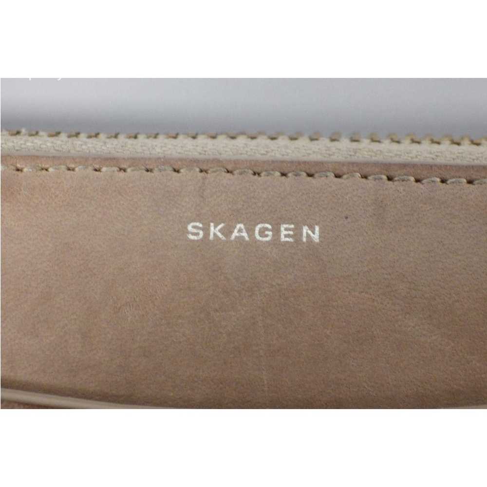 Skagen Skagen Tan Leather Zip Around Wallet - image 3