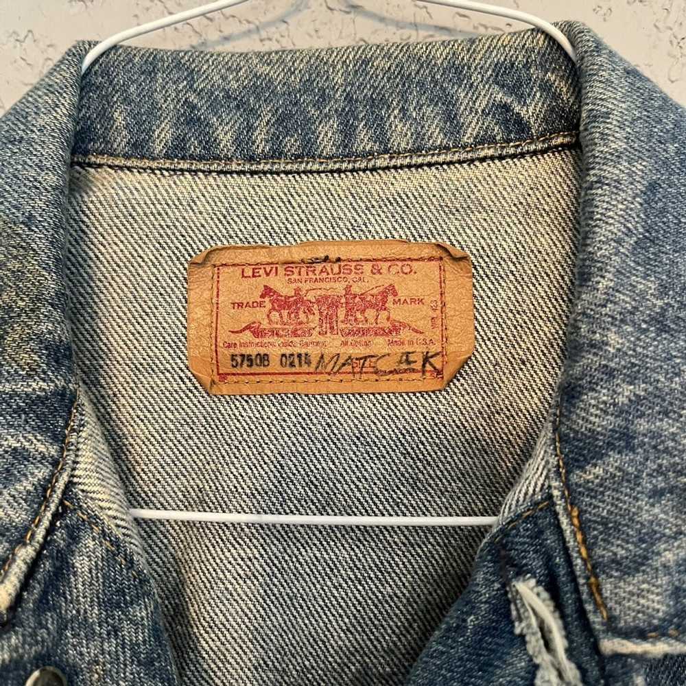 Levi's Vintage Clothing Levi 90’s Trucker Jacket - image 2