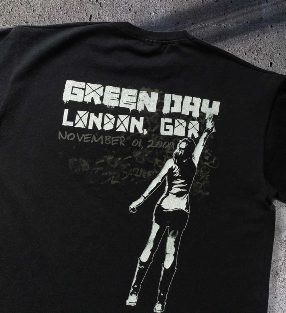 Band Tees × Vintage Green day 2009 vintage London… - image 4