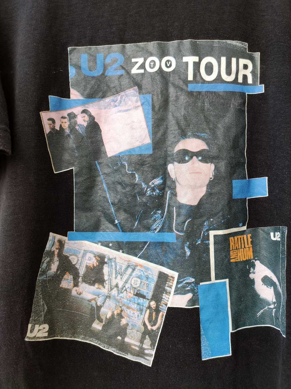 Vintage Vintage U2 ZOO York tee shirt 90s 00s - image 5