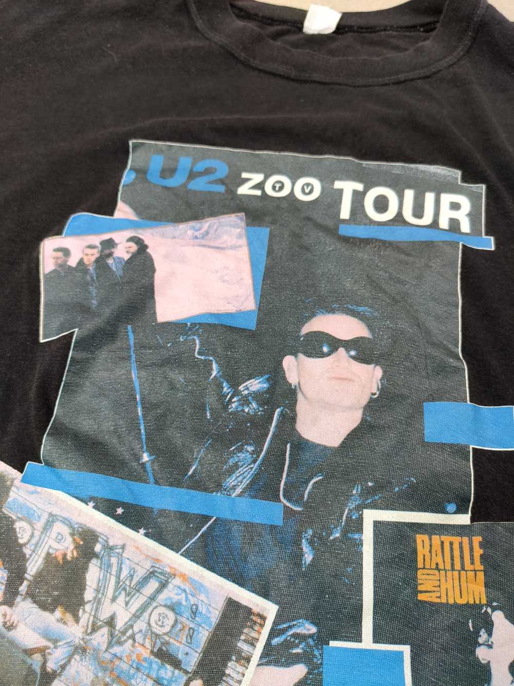 Vintage Vintage U2 ZOO York tee shirt 90s 00s - image 8