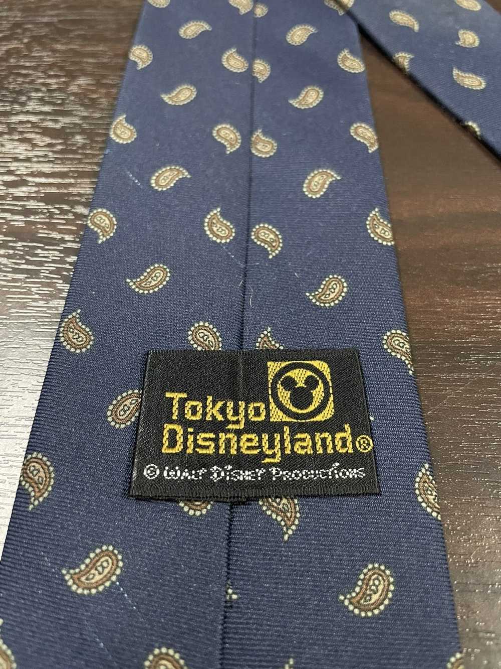 Disney × Tokyo × Vintage Vintage Tie Tokyo Disney… - image 6