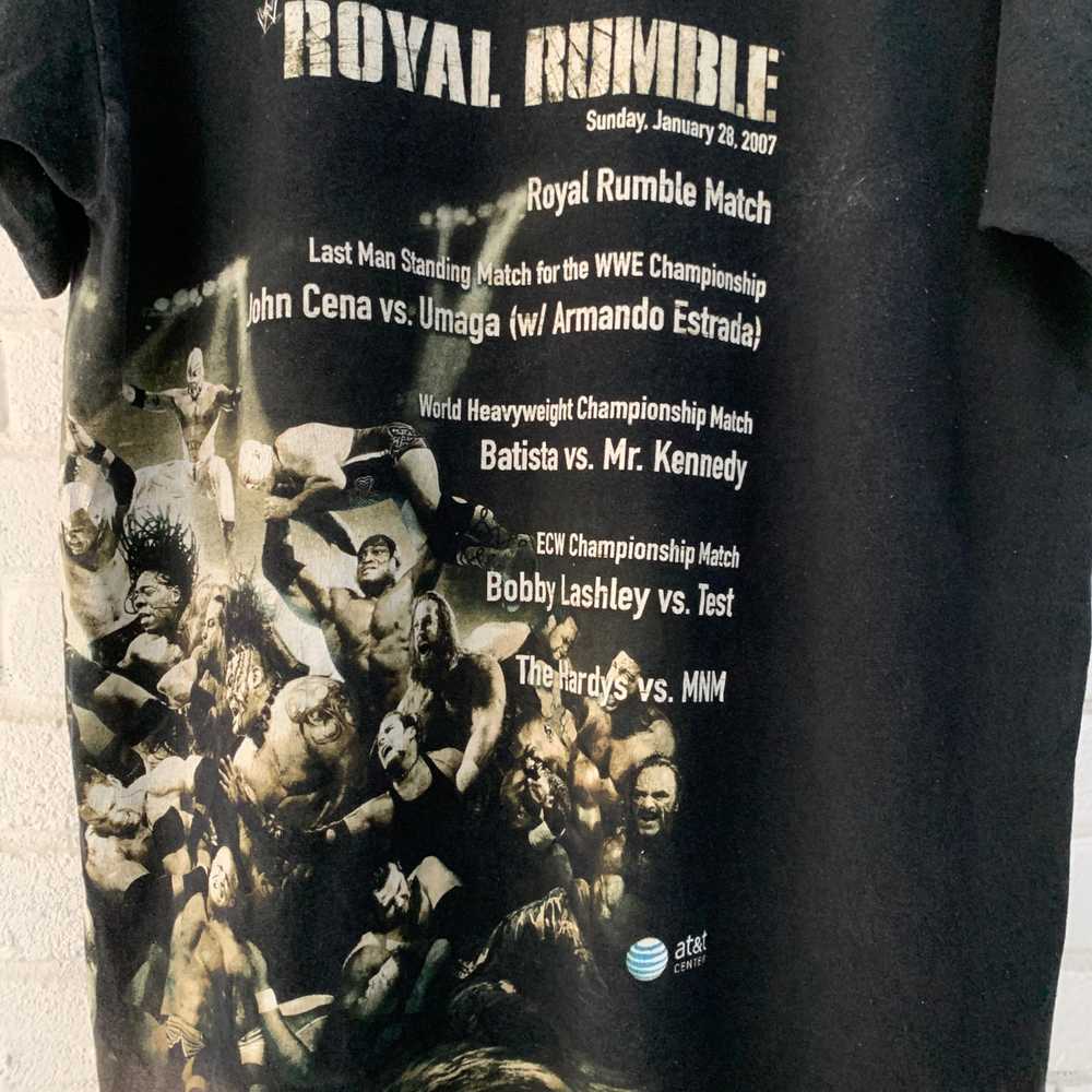 07’s WWE Royal Rumble Promo Tee - image 4